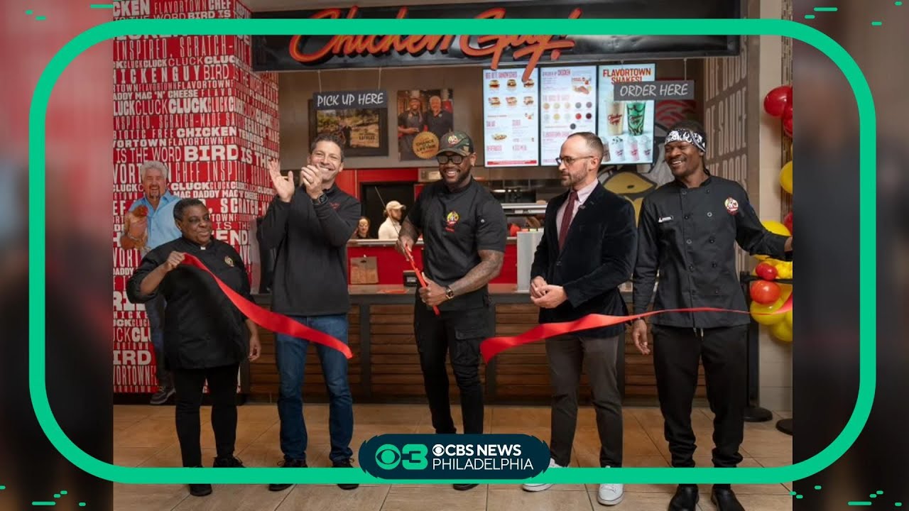 Guy Fieri's quick-service eatery Chicken Guy! restaurant opens at King of Prussia Mall