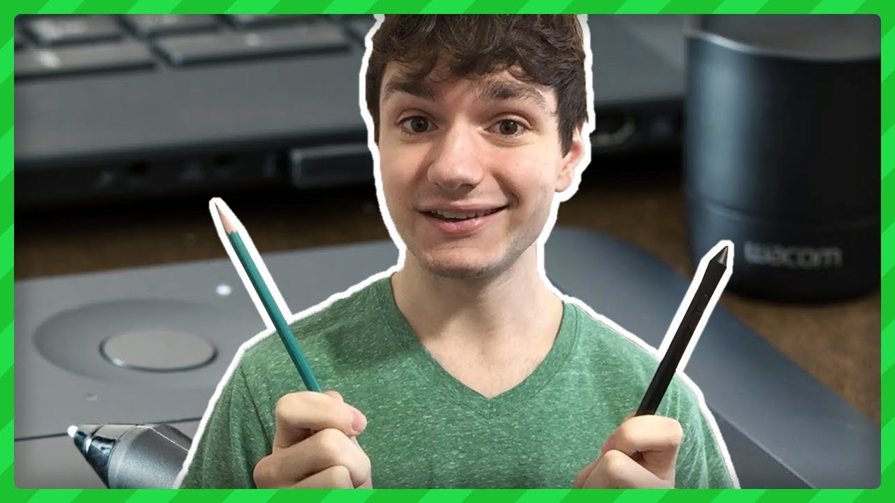 How to Hold a Graphics Tablet Pen Correctly [ ERGONOMICS! ]