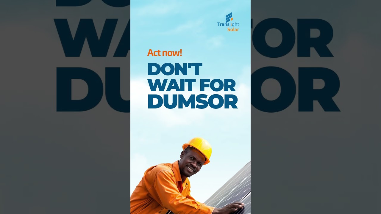 Dumsor Is Back!! Get Solar Starting from GHS 49k & Pay Over 2 Years