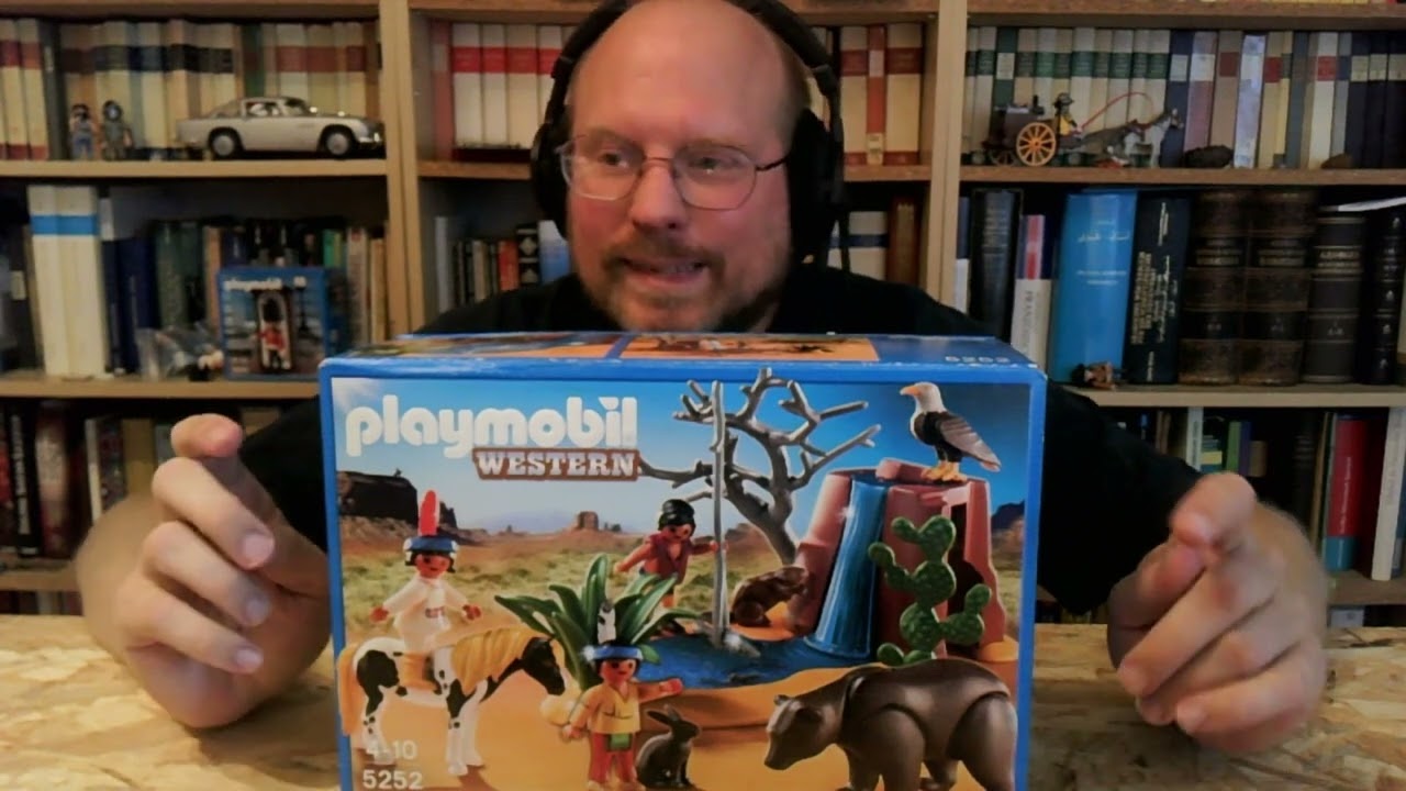 Ein verstecktes Franchise in PLAYMOBIL 5252 - den Indianerkindern am Fluss!