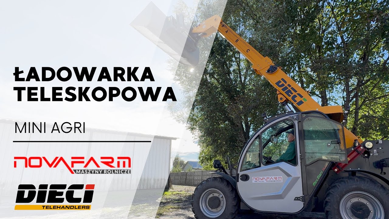 Ładowarka teleskopowa DIECI MINI AGRI&nbsp;&ndash; nowoczesne wsparcie dla polskich rolnik&oacute;w