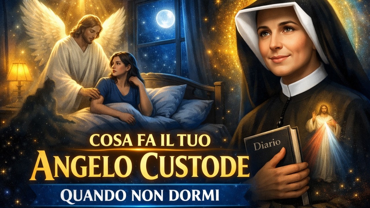 Cosa fa il tuo Angelo Custode quando non riesci a dormire — Santa Faustina lo spiega