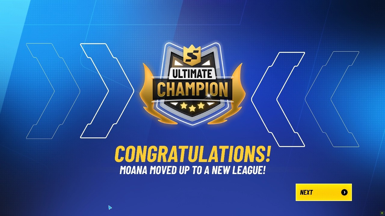 Disney Speedstorm - Reaching Ultimate Champion (MPL 40) with Level 29 Moana
