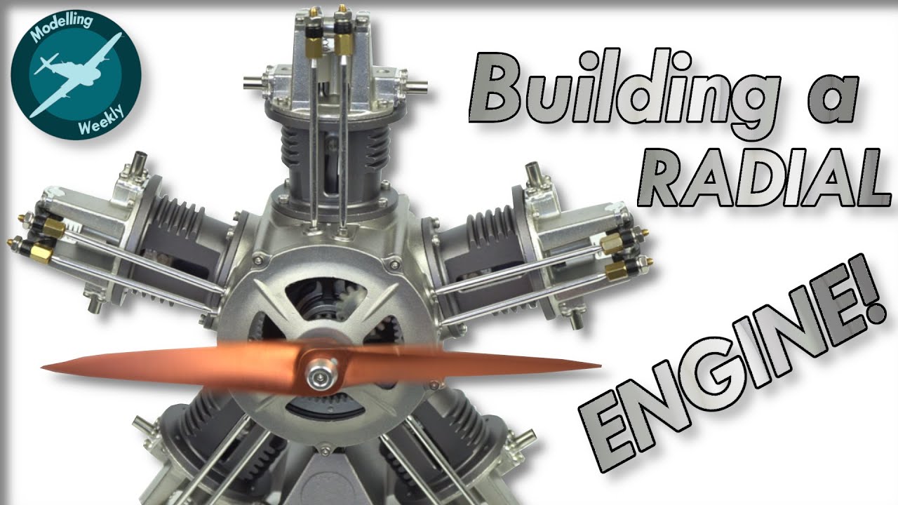 Building a 5-Cylinder Radial Engine by 'Teching'! | Full Build