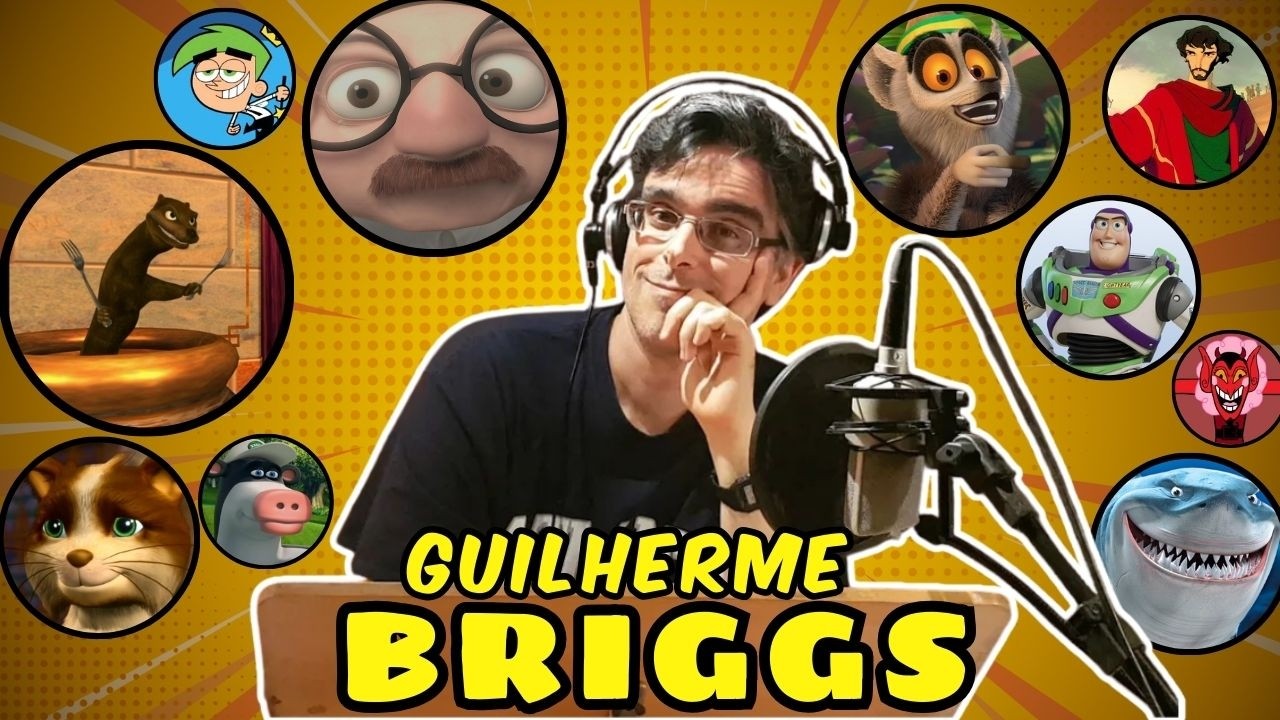O MAGO DA DUBLAGEM - Os MELHORES personagens dublados por Guilherme Briggs 🧙🏼‍♂️🎬