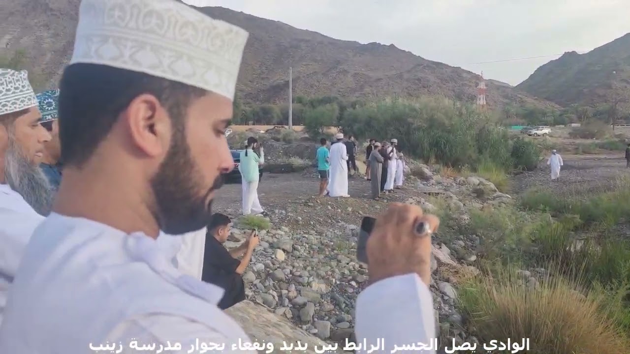 مونتاج امطار سمائل الغزيرة مع نزول الأودية بتاريخ ٢٧ ابريل ٢٠٢٣ م