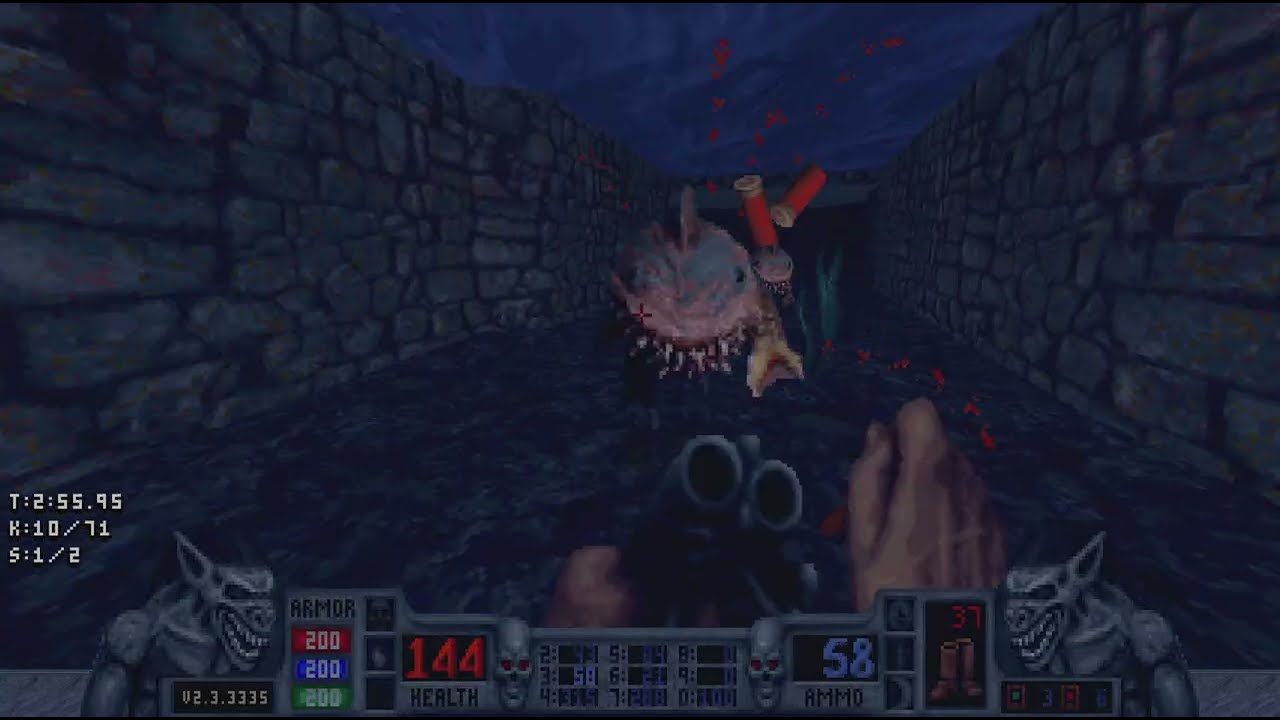 Blood: Refreshed Supply - Even Death May Die  - E2M9: Thin Ice (Secret Level) 