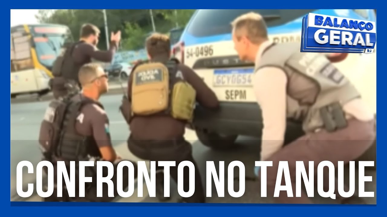 TIROTEIO ENTRE PMs e BANDIDOS NO TANQUE I DOIS CRIMINOSOS MORTOS