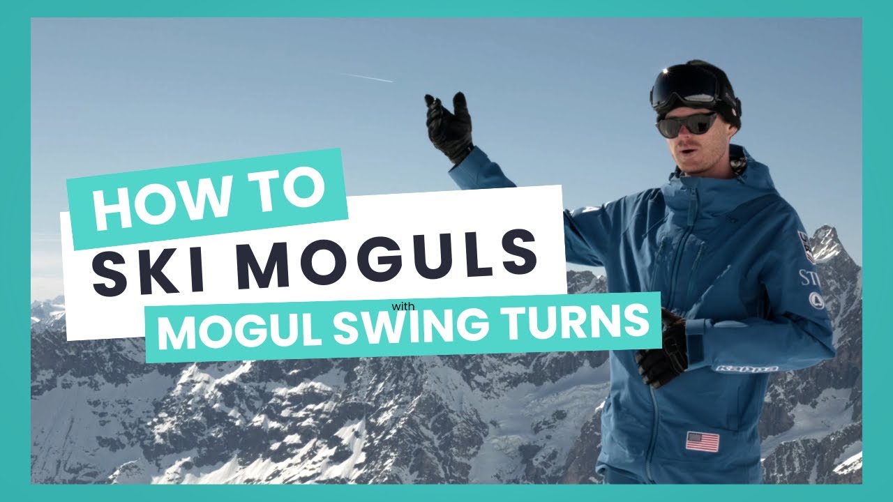 Learn How To Ski Moguls Using Mogul Swing Turns!!