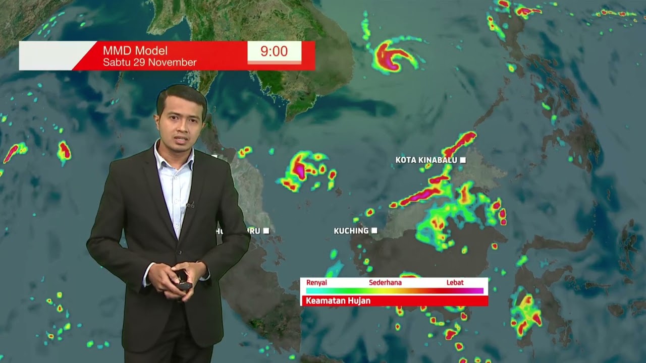 MET MALAYSIA - Laporan Cuaca 29 November 2025 (Pagi)