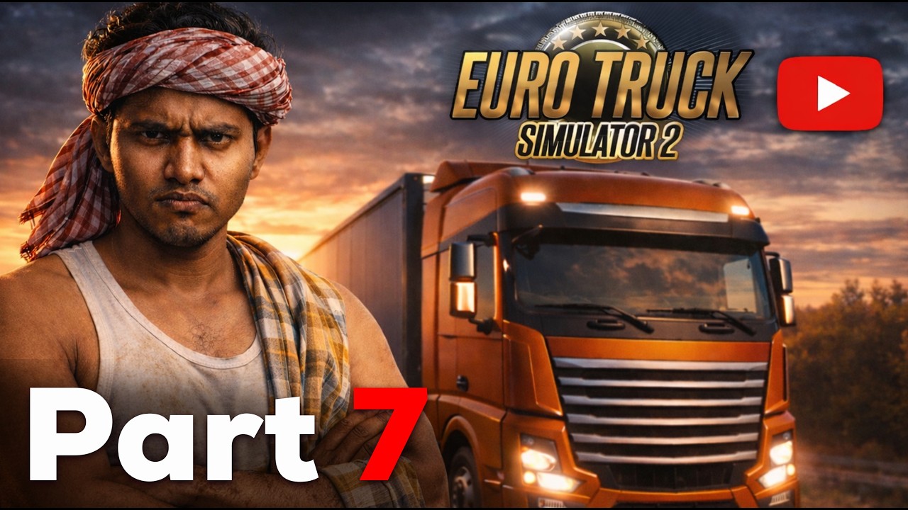 ETS 2 LIVE 🔴 | Realistic Truck Driving Across Europe 🚛 | Mr HR Gaming | Part 7