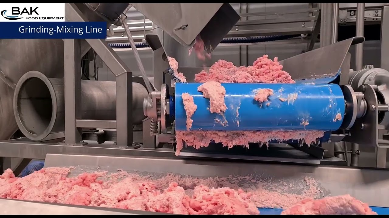 Grinding Mixing Line - BAK Food Equipment