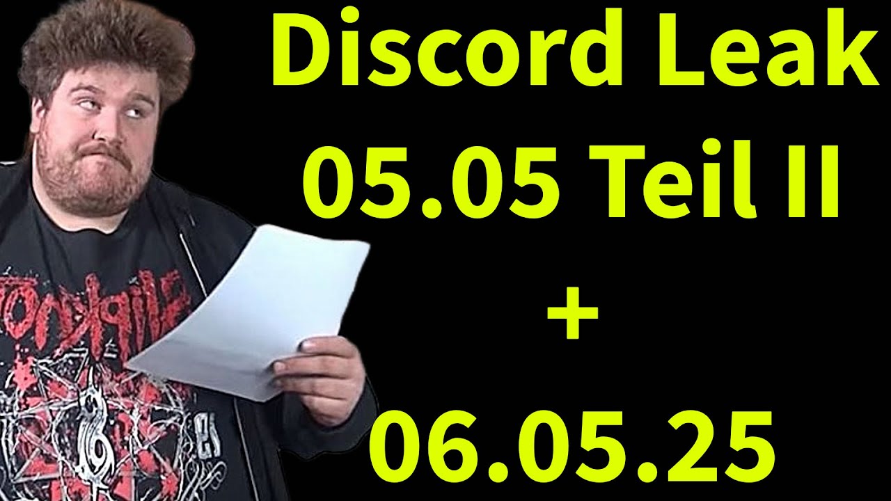 Drachenlord über Verrat, Hotel Leaks und Meddl Off Laptop // Discord Leak 05.05 + 06.05.25