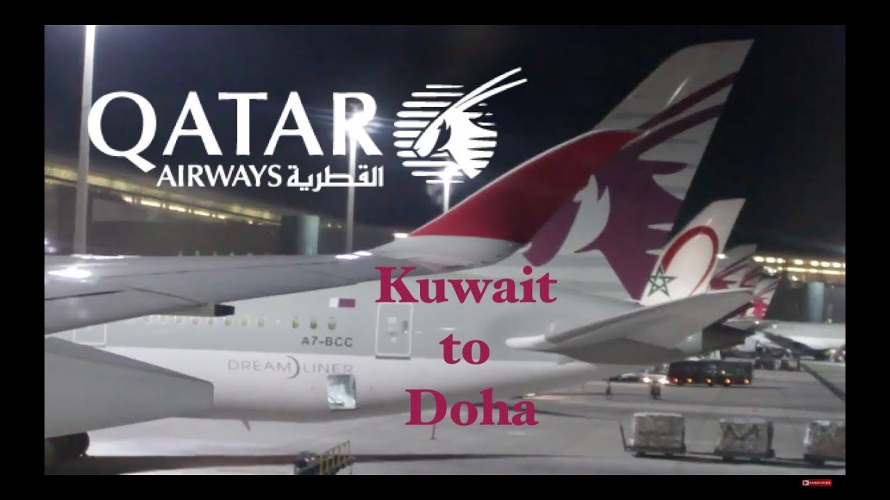 Trip report part 1: Qatar Airways A350-900 beautiful takeoff from Kuwait. KWI-DOH