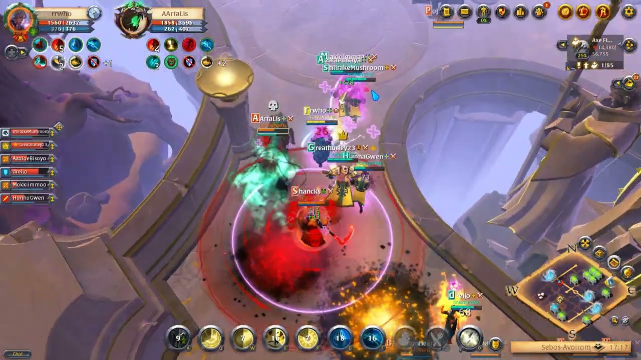 SCAVENGERZ GOD HEALER POV!!! AVA 7V7 FIGHT