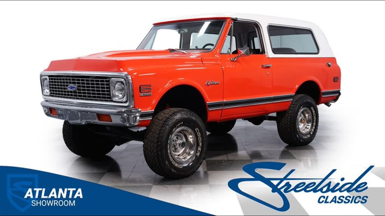 1972 Chevrolet Blazer K5 4x4 9022-ATL for sale | Charlotte, Atlanta, Dallas, Tampa, Phoenix, Na...