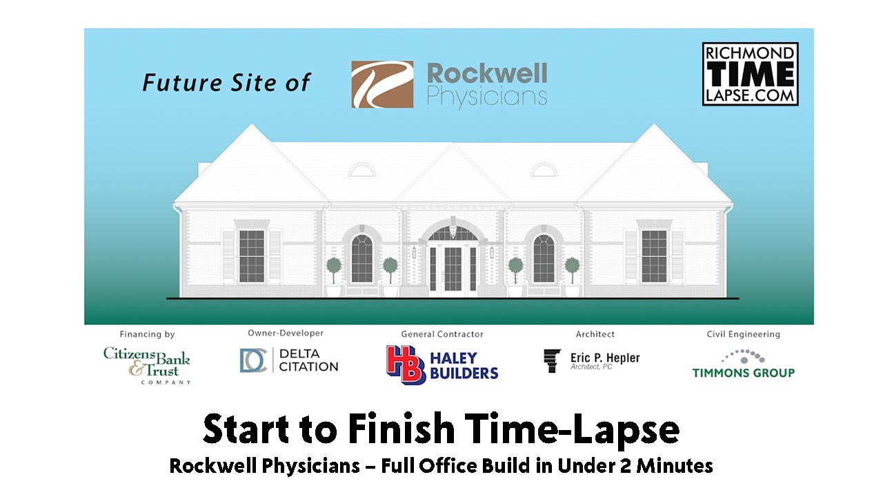 Rockwell Physicians &ndash; Full Office Build in Under 2 Minutes | Start to Finish Time-Lapse