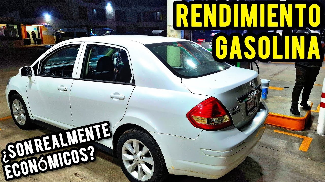 RENDIMIENTO combustible Nissan Tiida &iquest;Que tan gastalones son? Ciudad y carretera 