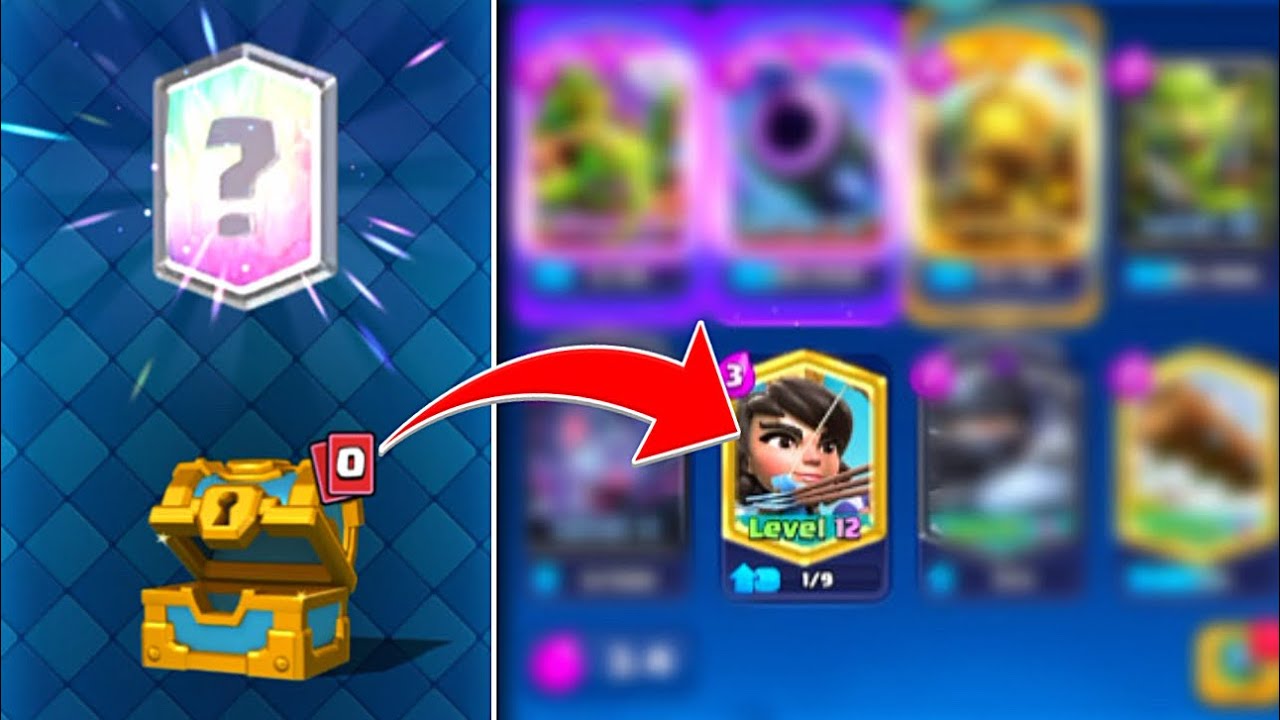 This LEGENDARY Card Chooses My Clash Royale DECK! 