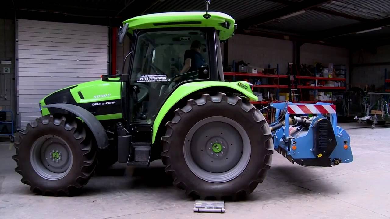 Welke bandenspanning op een tractorband?