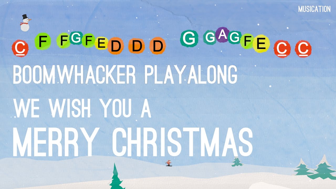 We Wish You a Merry Christmas - Boomwhackers