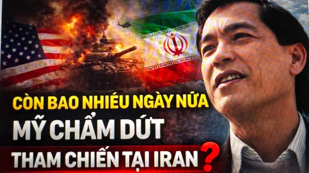 🟢 13.3.26 Còn bao nhiêu ngày nữa Mỹ chấm dứt tham chiến tại Iran?