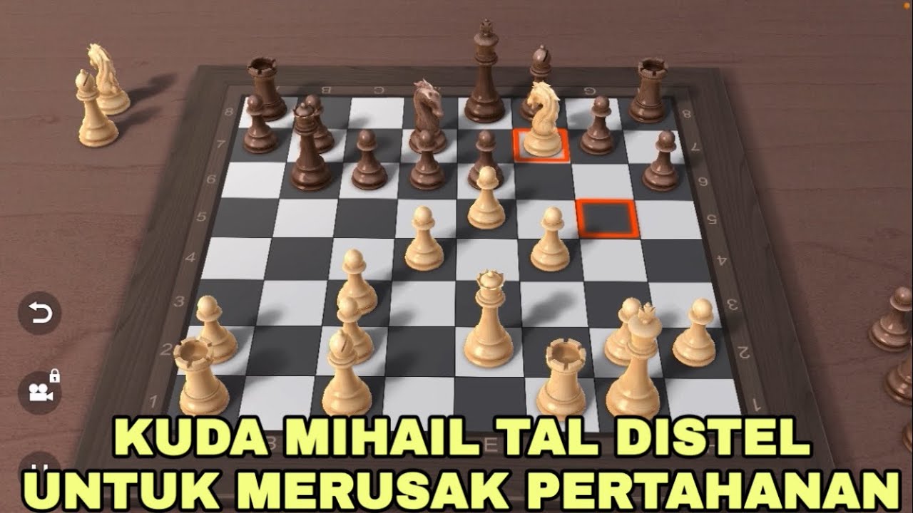 JANGAN PERNAH SERANG KUDA MIHAIL TAL SAAT DIDEKAT RAJA