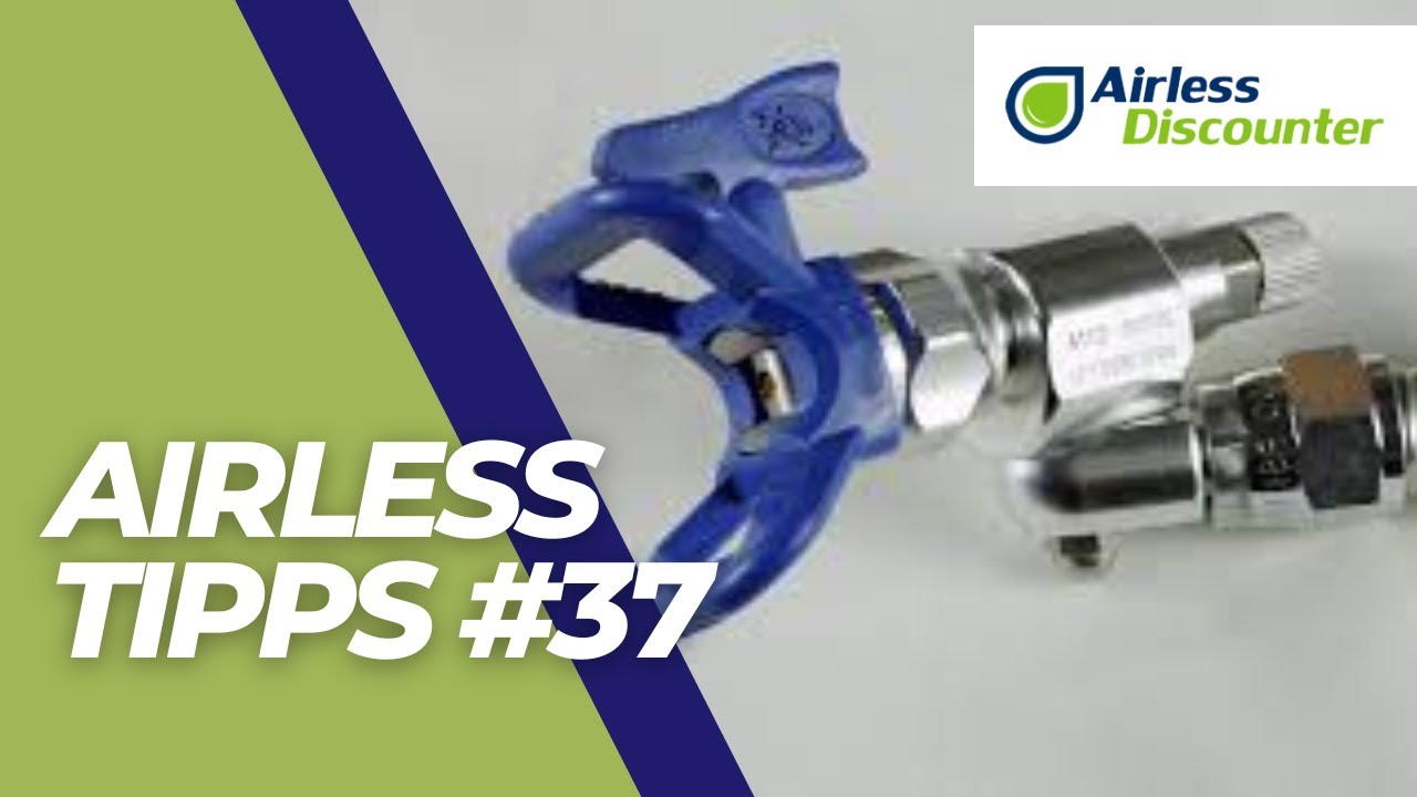 Airless Tipps #37 - Graco Cleanshot richtig einstellen - Anti-Spuck-Ventil einstellen