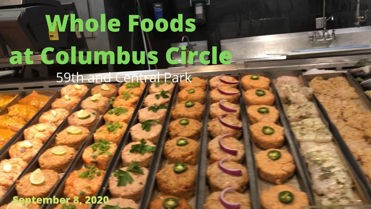 New York City, Manhattan - Whole Foods at Columbus Circle (West 59th & Broadway) Sept. 8, 2020