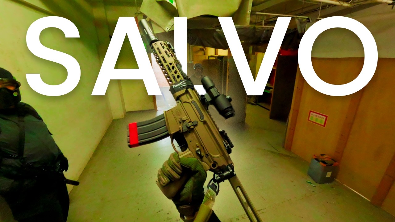 ЛУЧШИЙ страйкбольный MCX GBBR в действии. (Salvo Precision MCX SPEAR LT)