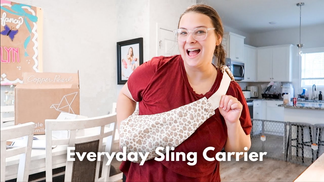 Новая сумка-слинг Copper Pearl Everyday Sling Carrier | Распаковка + Как носить