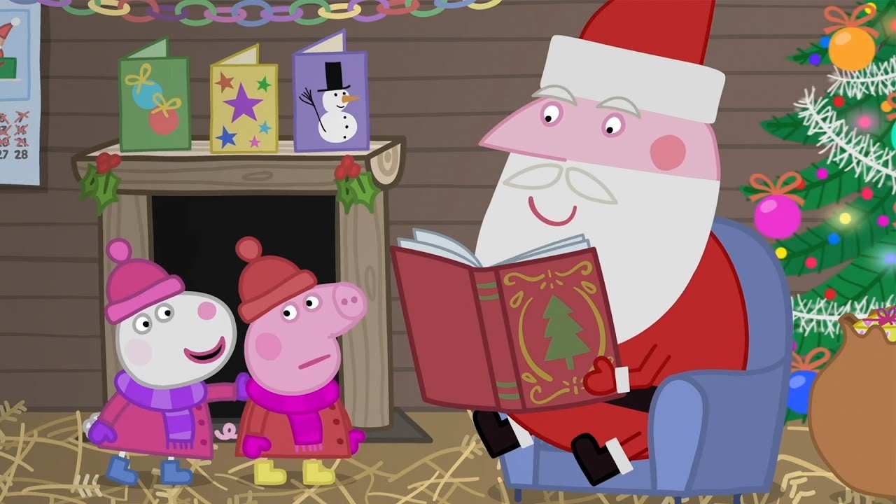 Peppa Gris | Julenissens grotte | Tegnefilmer for barn