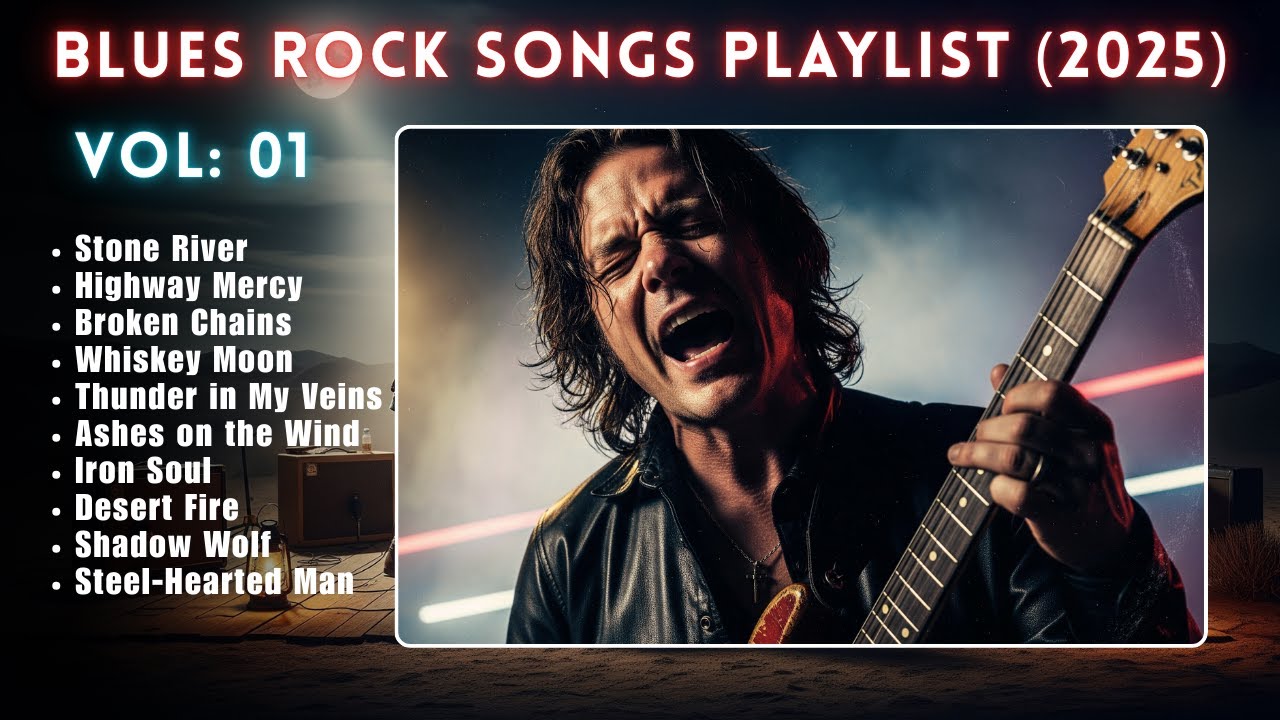 Top Blues Rock Songs Playlist (2025) Vol. 01 || Best Blues Rock Music Collection