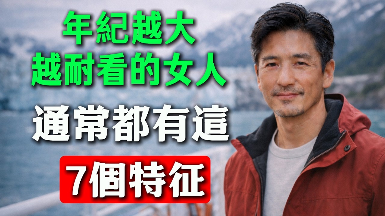 年紀越大越耐看的女人，通常都有這7個特征，有一個都氣質出眾！