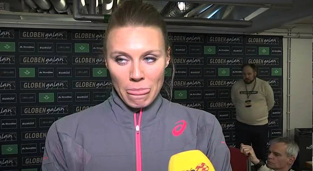 Emma Green bröt i Globen