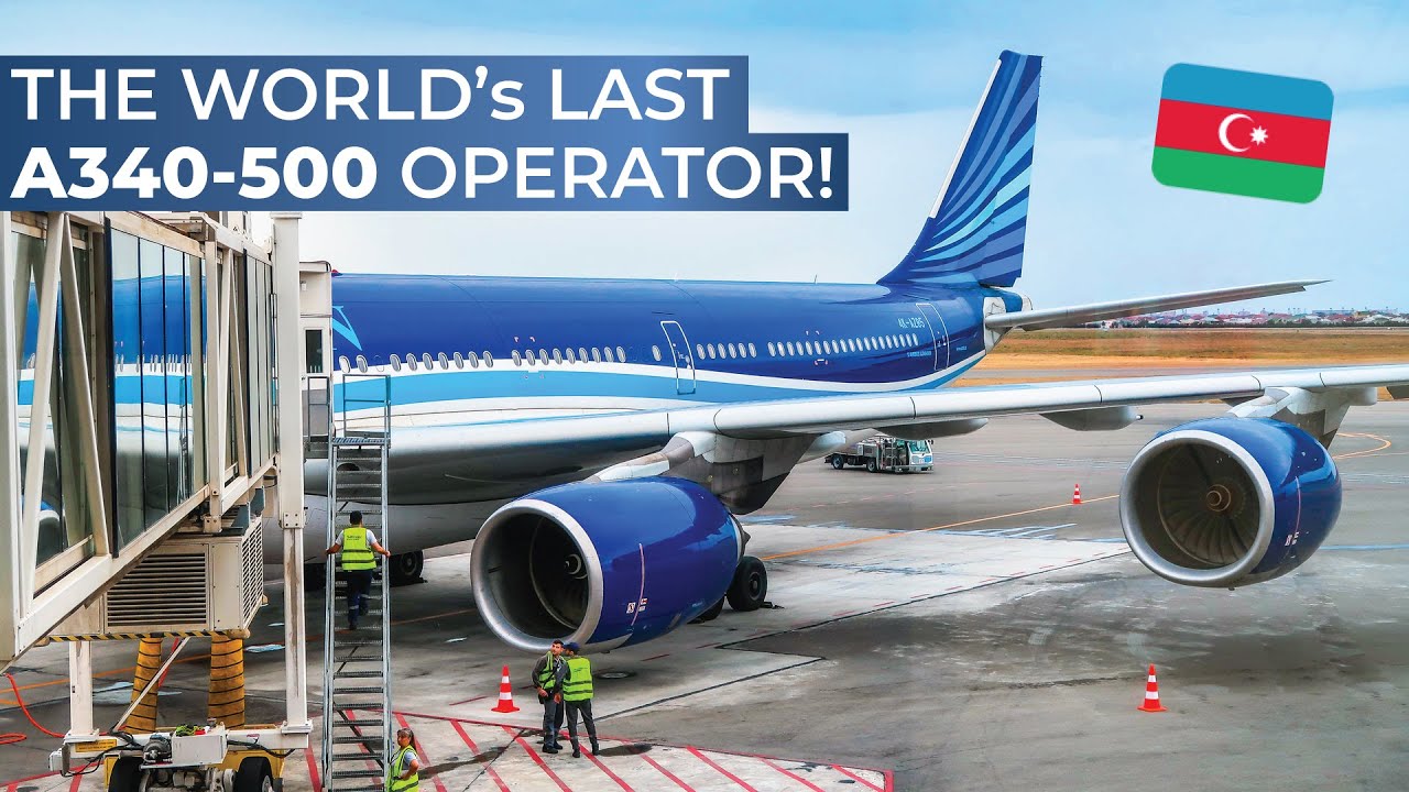 TRIPREPORT | Azerbaijan Airlines (ECONOMY) | Baku - Moscow Domodedovo | Airbus A340-500