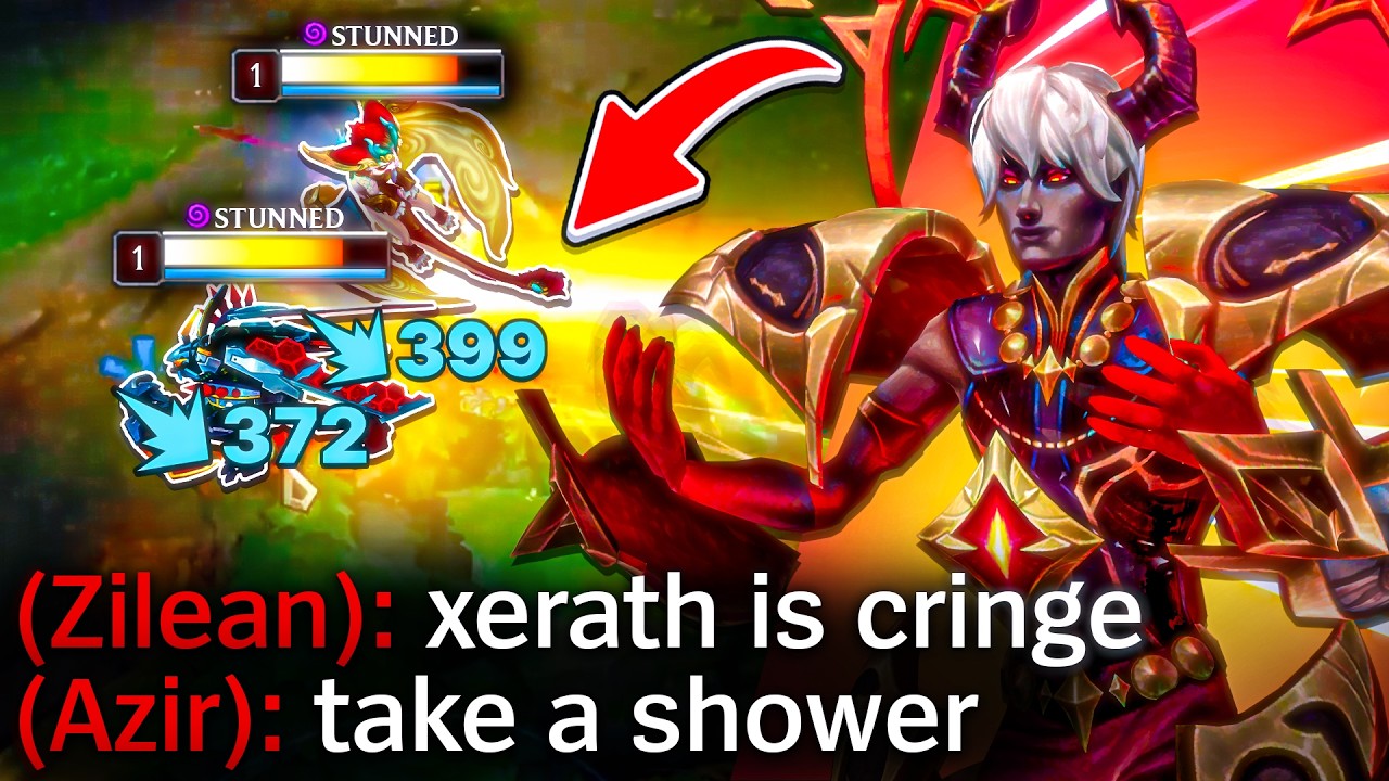 The Ultimate 1v9 Xerath Game | Challenger Mage Bot