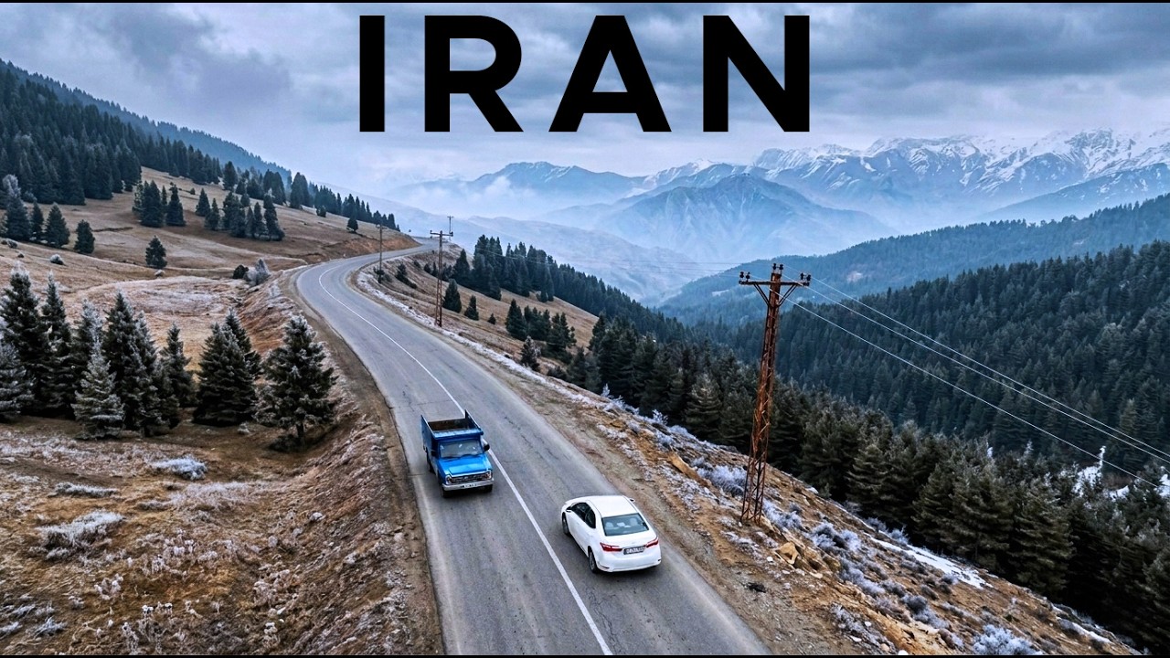 🇮🇷 Mazandaran - Marzan Abad to Kelardasht Road | Winter 2026