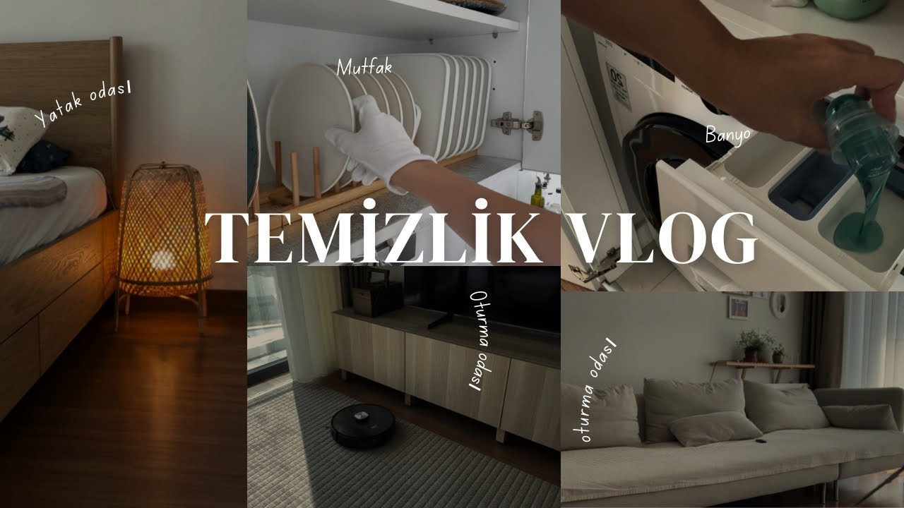 🧹 Evde Günlük Temizlik Rutinim | Temizlik Vlog 