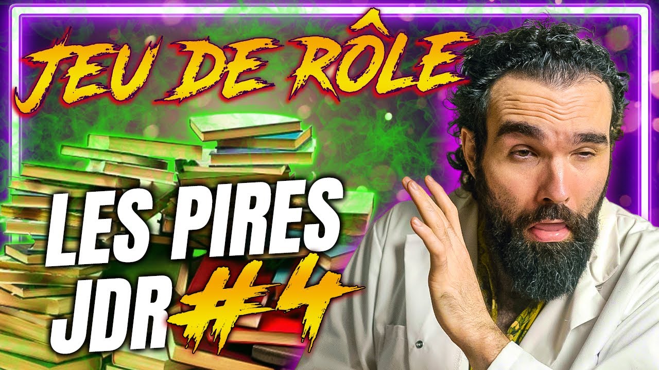 LES PIRES JEUX DE RÔLES#4 : Du Cthulhu edgy, Gygax en sueur et un jeu sans lore !