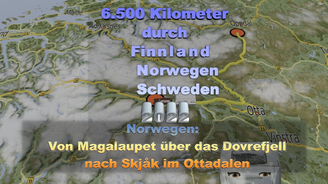 Norwegen: Magalaupet, Dovrefjell, Ottadalen (4K)