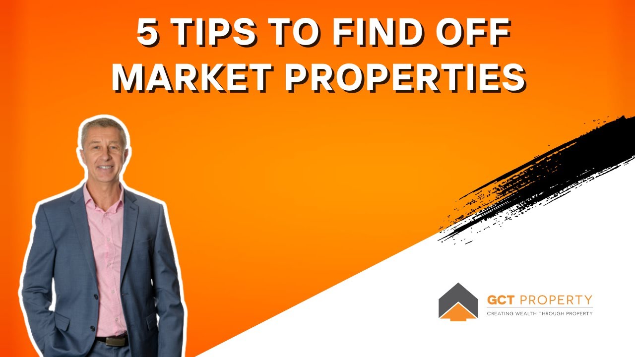 How to find off market properties