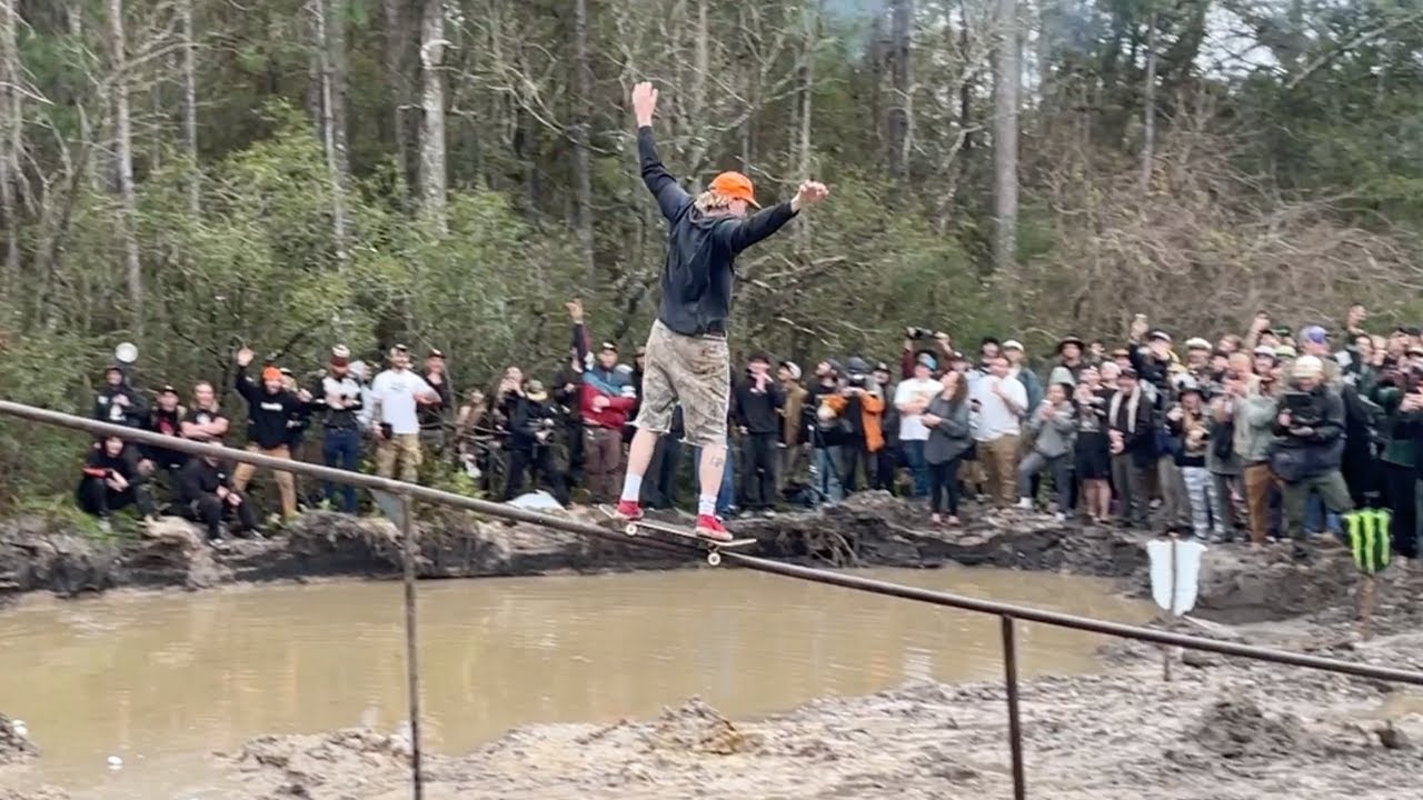 KYLE WALSH WINS FLORIDA SWAMP FEST LONGEST RAIL JAM