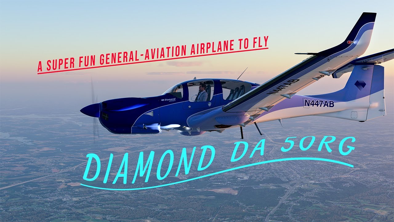 X-Plane 12: DA50 Full Flight | General Aviation