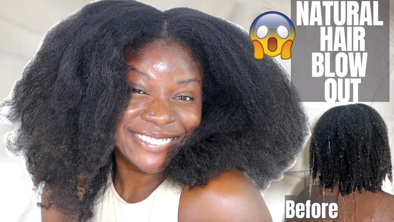 HOW TO BLOW DRY 4B/4C HAIR | DETAILED TUTORIAL | NATURAL HAIR | LYNDA JAY