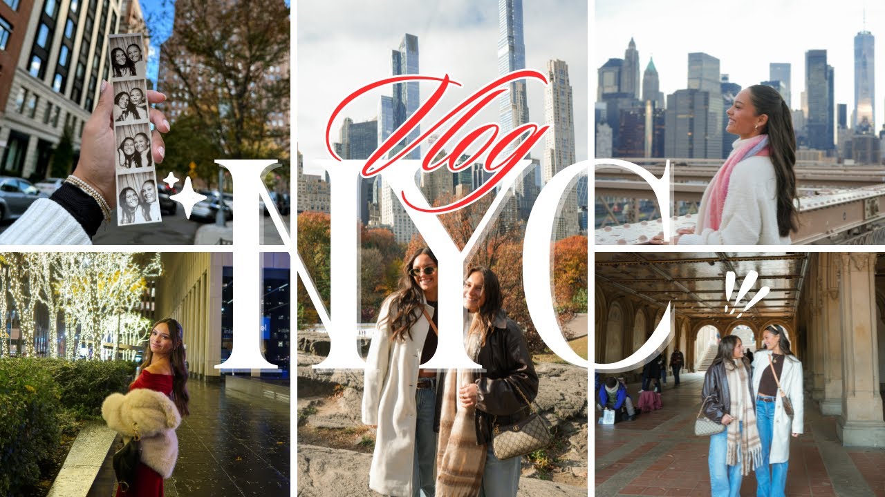 NYC VLOG! Spend the weekend with me 🚕🏙🍎