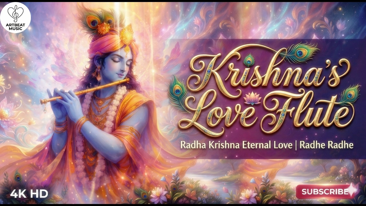 🌸Krishna’s Love Flute🌸 | Radha Krishna Love | Radha Krishna Eternal Love✨ - Artbeat Music by Aarohi