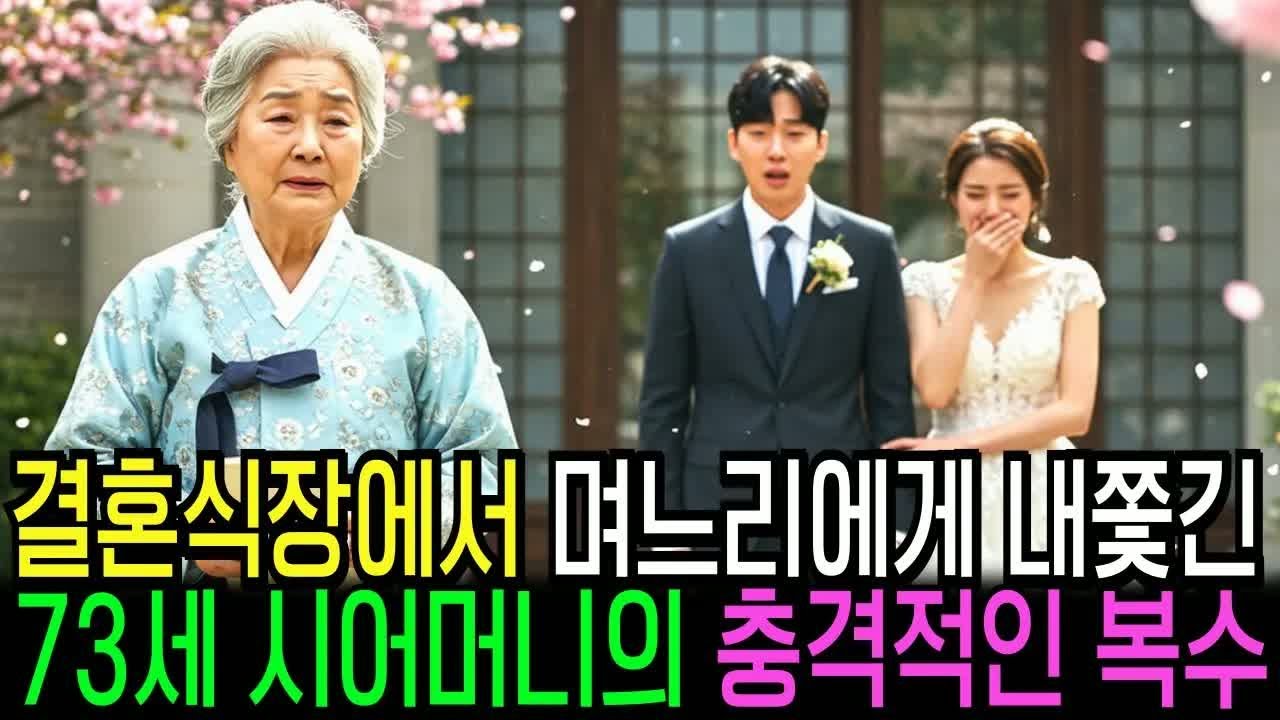 73세 할머니를 결혼식에서 쫓아낸 며느리, 알고 보니 시어머니가 부동산 재벌？!
