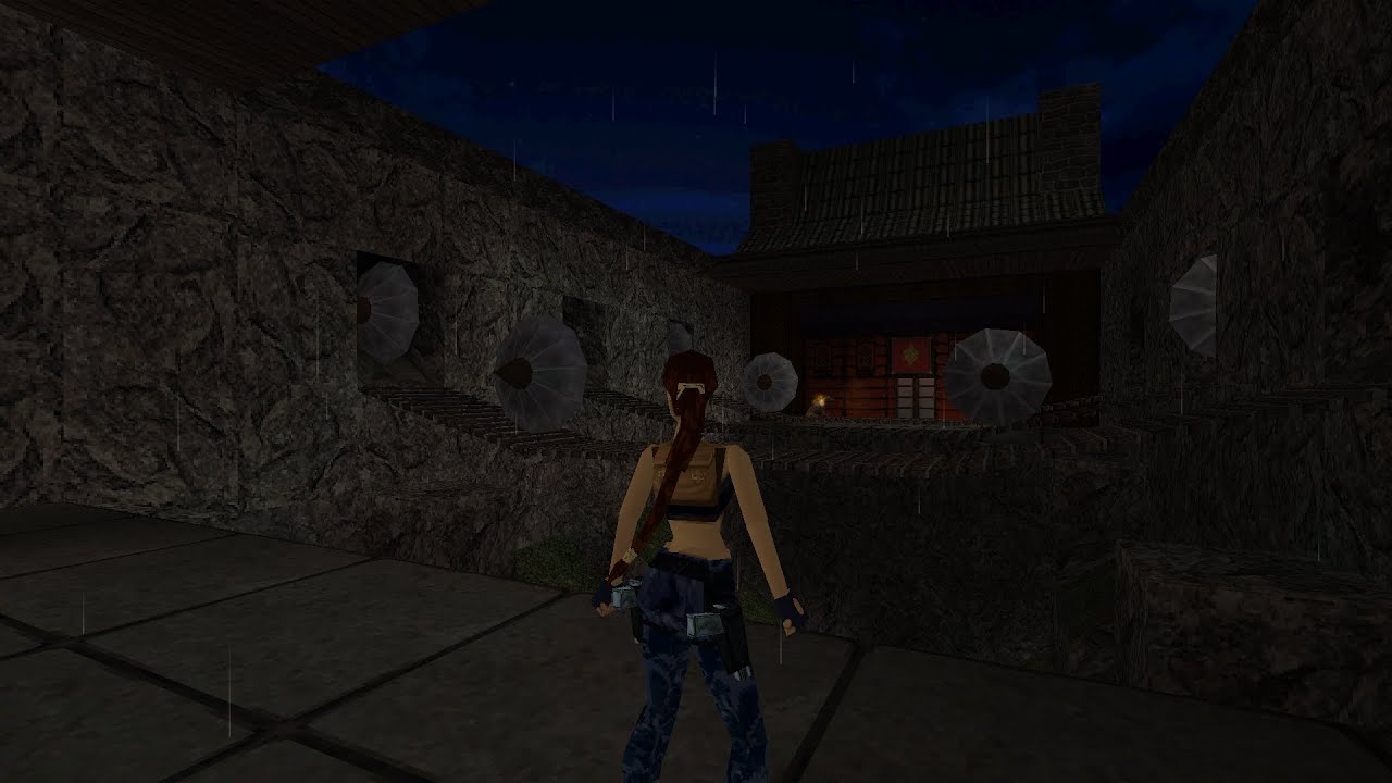 TRLE Saburo's Mansion PLAYTHROUGH (ALL SECRETS)