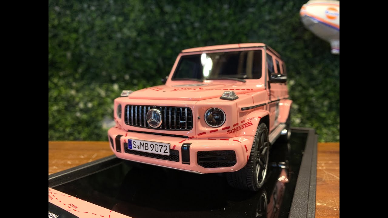 1/18 Motorhelix Mercedes-AMG G63 (W464) 2019 Pink Pig